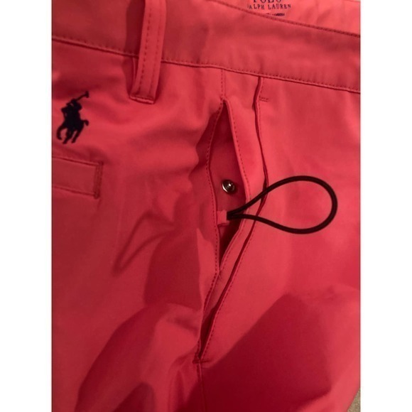 Polo Ralph Lauren Shorts Pink Performance Golf Size 38 NEW Stretch - Picture 9 of 9